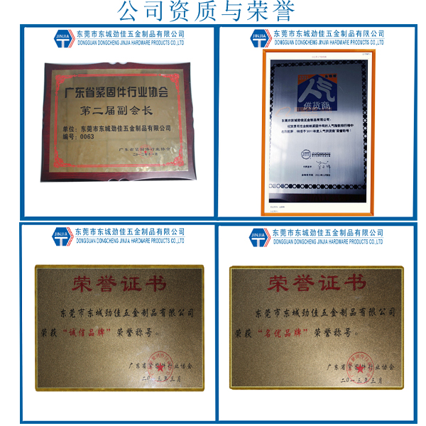 Dongguan Dongcheng JINJIA Hardware Products Co., Ltd.